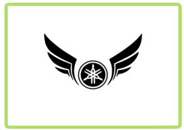 Yamaha wing sticker