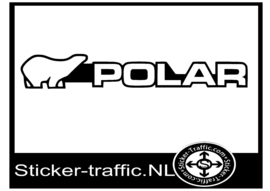 Polar caravan sticker
