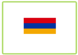 Armenie vlag sticker
