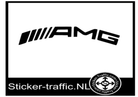 AMG rond remklauw sticker