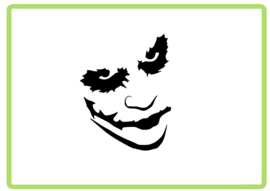 Joker sticker design 2