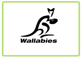 Australian Wallabies sticker