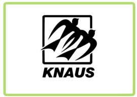Knaus caravan en camper sticker