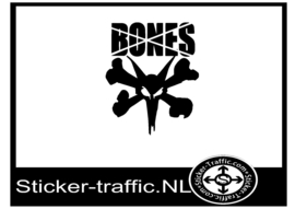 Bones skateboard design 2 sticker