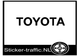 Toyota sticker