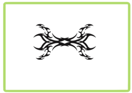 Tribal sticker design 46
