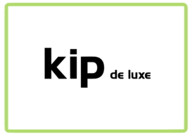 Kip de luxe caravan en camper sticker