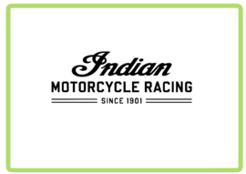 Indian motorcycle racing sticker