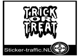 Trick or Treat sticker