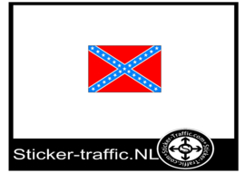 Rebel vlag sticker