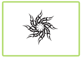 Tribal sticker design 21