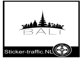 Bali skyline sticker