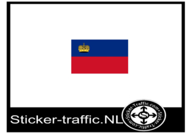 Liechtensteinse vlag sticker