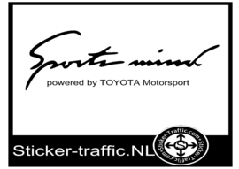 TOYOTA Sports Mind Sticker