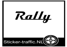 Rally design 2 sticker