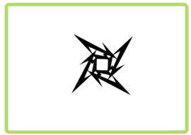 Kawasaki Ninja ster sticker