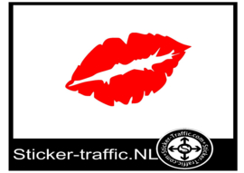 Lippen sticker