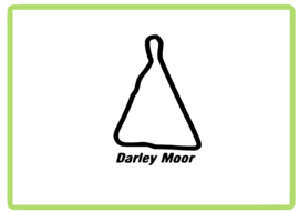 Darley Moor circuit sticker