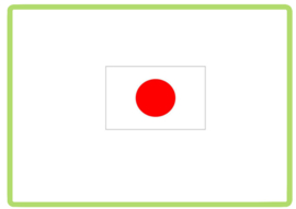 Japan vlag sticker