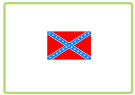 Rebel vlag sticker