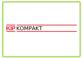 Kip Kompakt caravan en camper sticker
