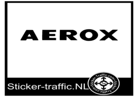 Aerox vet gedrukt sticker