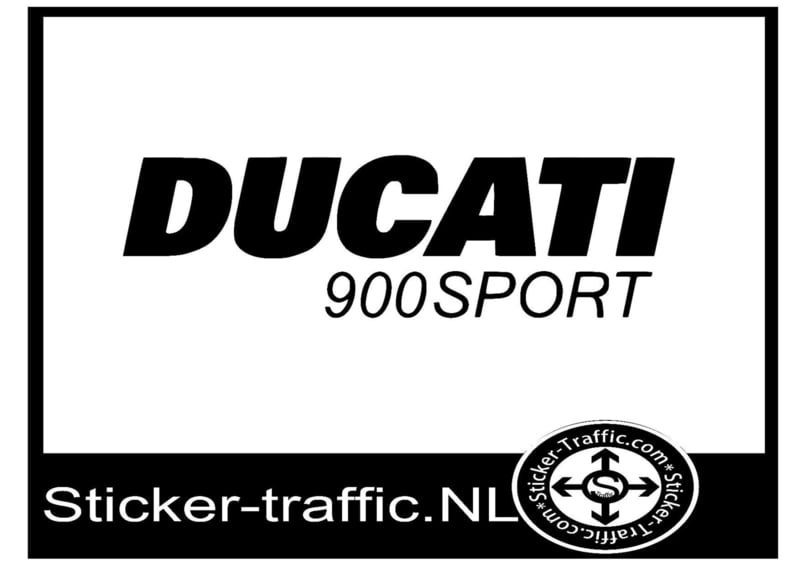Ducati 900sport sticker