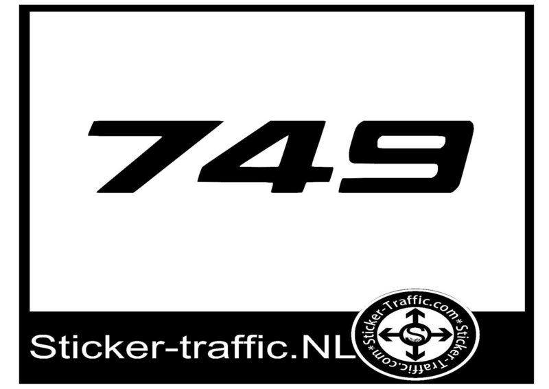 Ducati 749 sticker