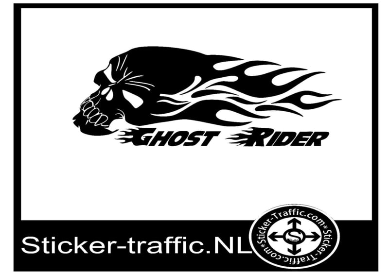 Ghost Rider Sticker Overige Stickers Sticker Traffic