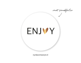 Sticker | Enjoy | 10 stuks