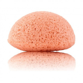 French Pink Clay Konjac sponge