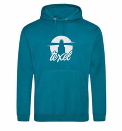 HOODIE VUURTOREN (LICHT) - JADE