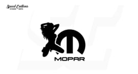 Sexy girl - Mopar logo