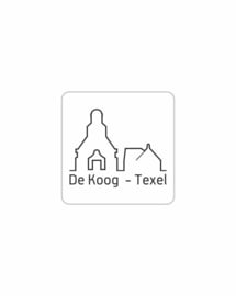 Texelsticker - Skyline De Koog