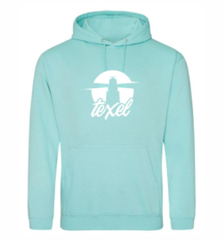 HOODIE VUURTOREN (LICHT) - MINT