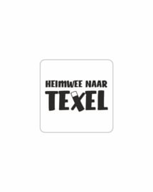 Texel sticker - Heimwee naar Texel