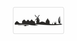 Texelsticker - Skyline Oudeschild