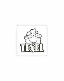 Texel sticker  - Schaap lief