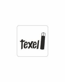 Texel sticker - Strandpaal