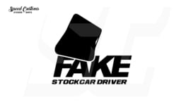 Fake stockcar driver