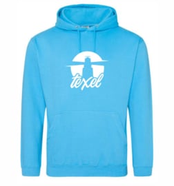 HOODIE VUURTOREN (LICHT) - BLAUW