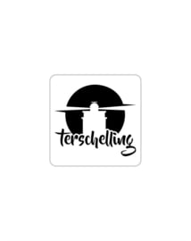 Waddensticker - Terschelling vuurtoren licht