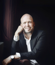 Maarten Engeltjes met zijn PRJCT Amsterdam op zondag 12 oktober 2025 uur in de Oude Jeroenskerk te Noordwijk (ZH)
