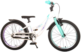 Volare Glamour Kinderfiets - Meisjes - 18 inch -  Parelmoer mint groen