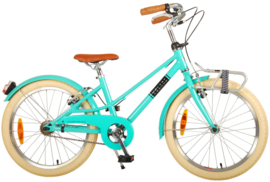 Volare Melody Kinderfiets -  Meisjes - 20 inch - Turquoise - Twee handremmen