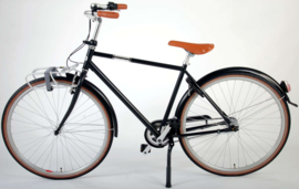 Volare Lifestyle Herenfiets - Man - 48 cm - Satijn Zwart - Shimano Nexus 3 versnellingen