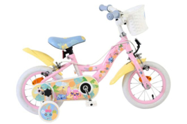 Disney Stitch Kinderfiets - Meisjes - 12 inch - Twee handremmen - Roze