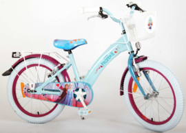 Volare Disney Frozen 2 Kinderfiets - Meisjes - 18 inch - Blauw/paars - Twee handremmen