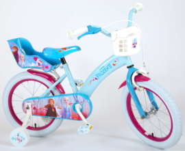 Volare Disney Frozen Kinderfiets - Meisjes - 16 inch - Blauw / paars