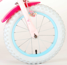 Volare Disney Princess Kinderfiets - Meisjes - 14 inch - Roze